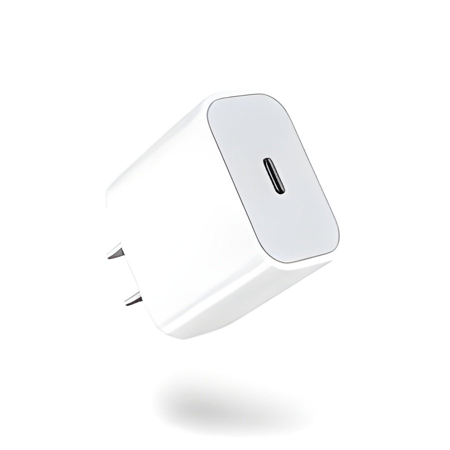 Apple Compact USB-C Wall Charger 20W - 2-Pin Fast Charging Adapter