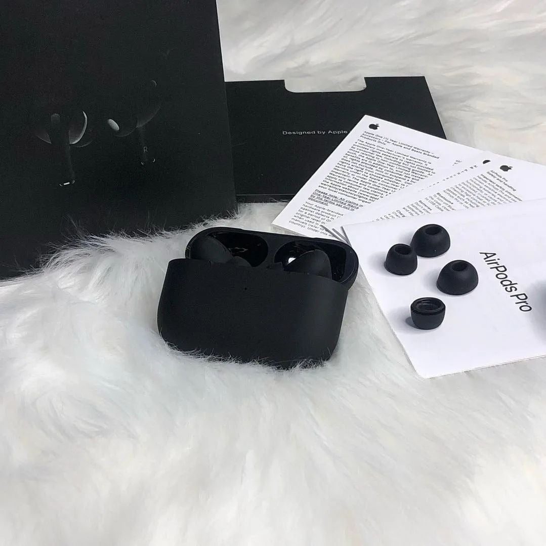 Apple Earbuds Pro 2 Premium Transparent Wireless Earbuds - Black Edition