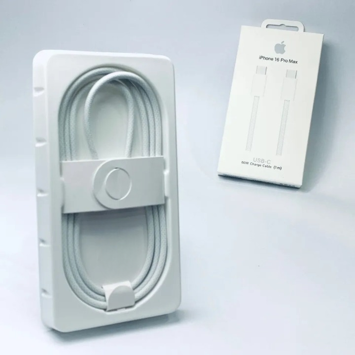 iPhone 16 Pro Max USB-C Charge Cable 60W - 1m Braided