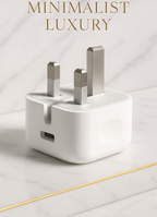 Apple Charging Adapter Eco-Friendly 3-Pin USB  - Sustainable Power