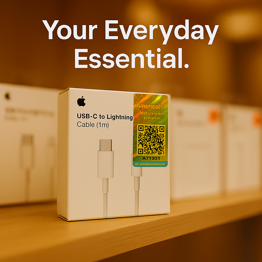 Apple USB-C to Lightning Fast Charging Cable 1m - 20W