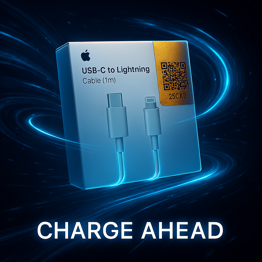 Apple USB-C to Lightning Fast Charging Cable 1m - 20W