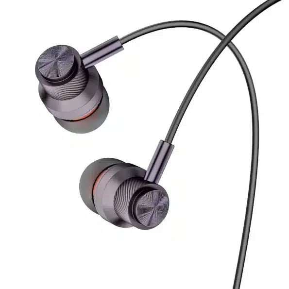 USB-C Wired Earphones with Mic - Metal In-Ear Headphones Type-C