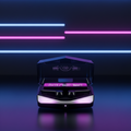 DAMIX M28 Gaming Earbuds - RGB LED Wireless Earphones for Mobile Gaming