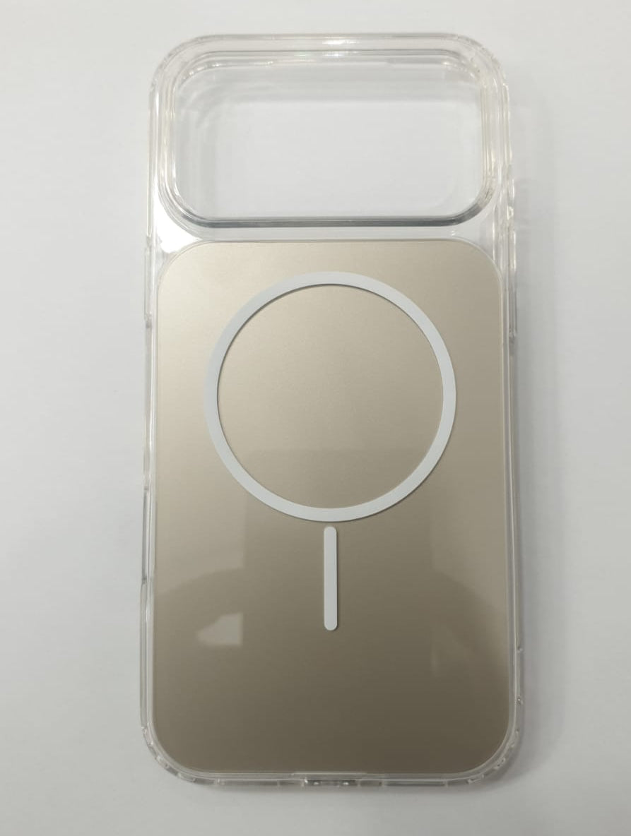 Clear MagSafe Compatible Phone Case - Transparent Protective Cover