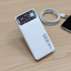 66W Fast Charging Power Bank with Digital Display