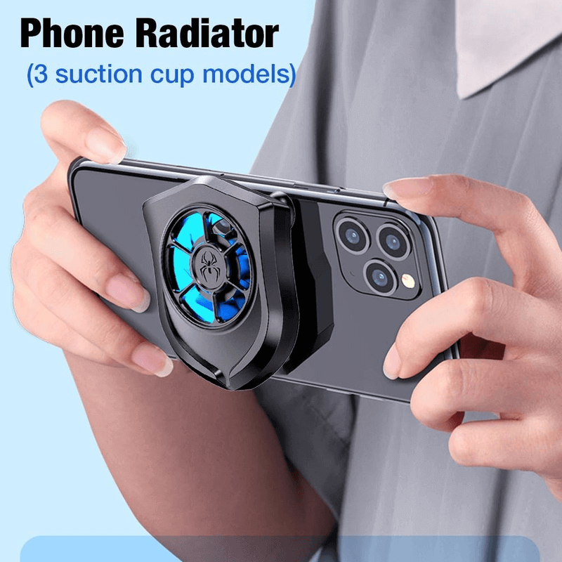 RGB Gaming Phone Cooler - Semiconductor Cooling Fan Radiator