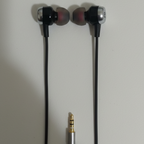 Esorex M-40 Extra Bass Earphones - Super Bass with Mic Black